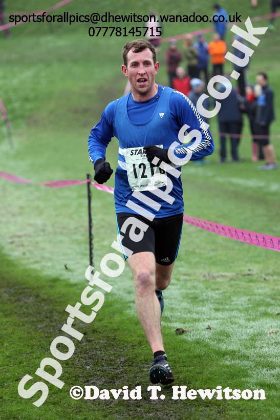 Senior men, Durham Cathedral Cross Country Relays. Photo: David T. Hewitson/Sports for All Pics